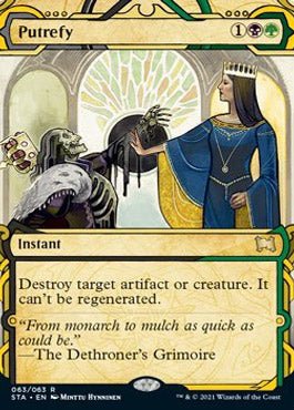 Putrefy (Etched Foil) [Strixhaven Mystical Archive] | Good Games North