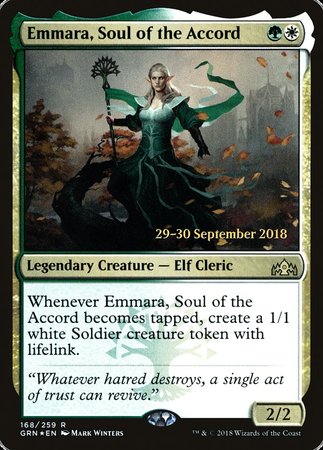 Emmara, Soul of the Accord [Guilds of Ravnica Promos] | Good Games North