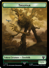 Treefolk // Food Token [The Lord of the Rings: Tales of Middle-Earth Commander Tokens] | Good Games North