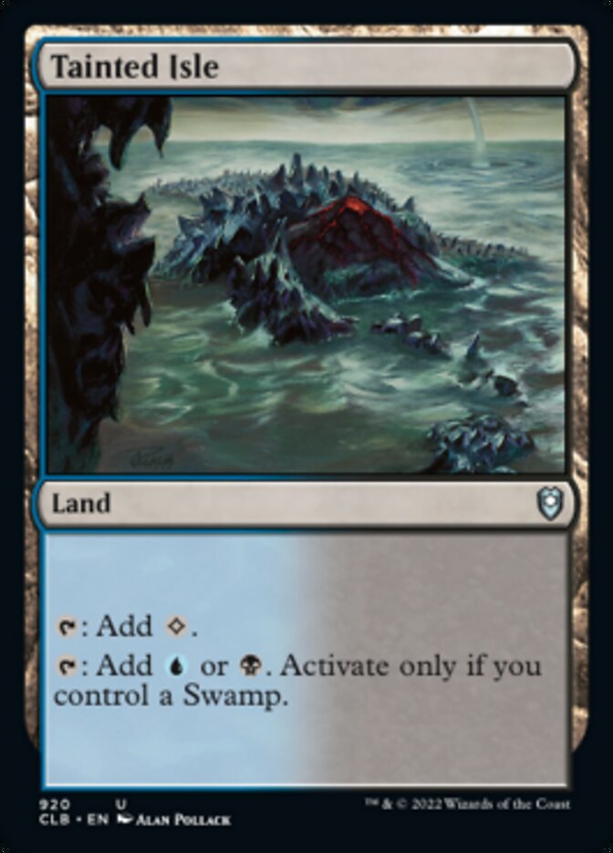 Tainted Isle [Commander Legends: Battle for Baldur's Gate] | Good Games North
