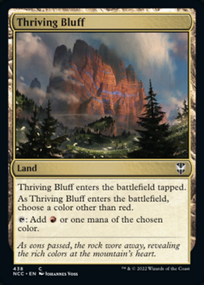 Thriving Bluff [Streets of New Capenna Commander] | Good Games North