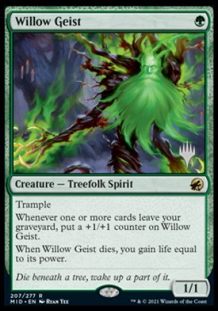 Willow Geist (Promo Pack) [Innistrad: Midnight Hunt Promos] | Good Games North