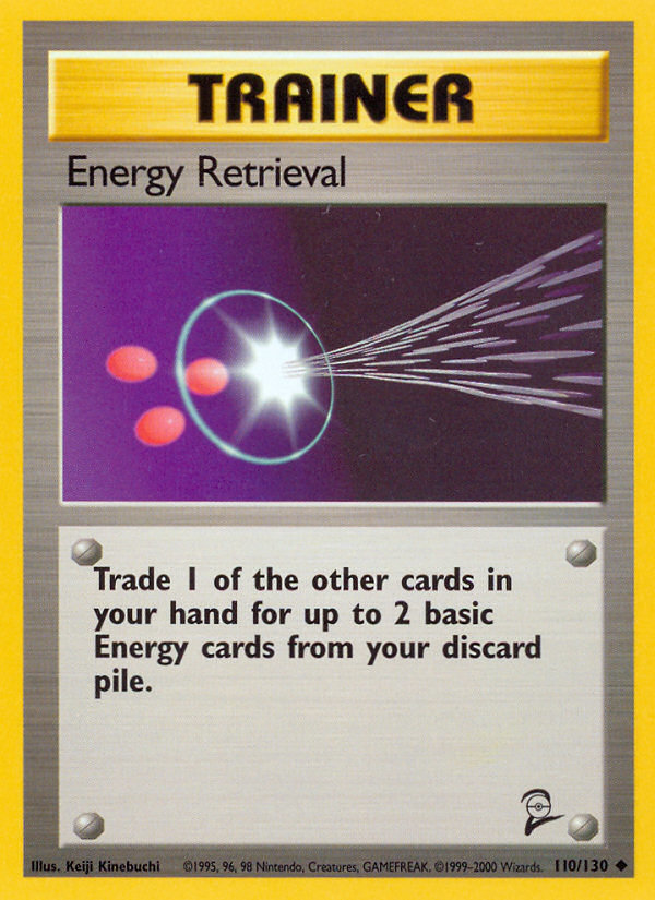 Energy Retrieval (110/130) [Base Set 2] | Good Games North