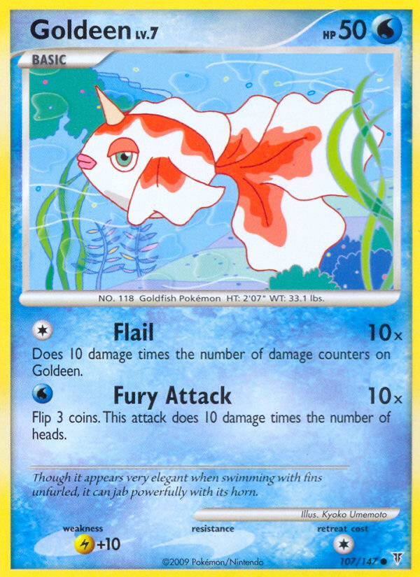 Goldeen (107/147) [Platinum: Supreme Victors] | Good Games North