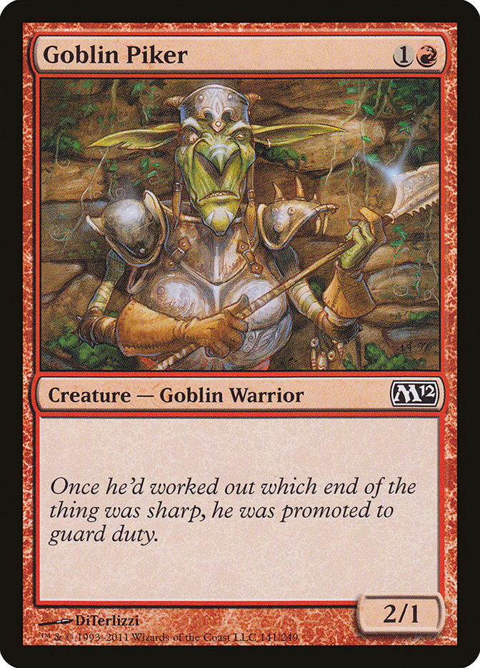 Goblin Piker [Magic 2012] | Good Games North