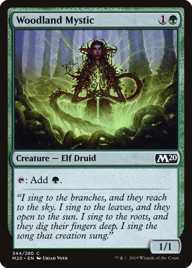 Woodland Mystic [Core Set 2020] | Good Games North