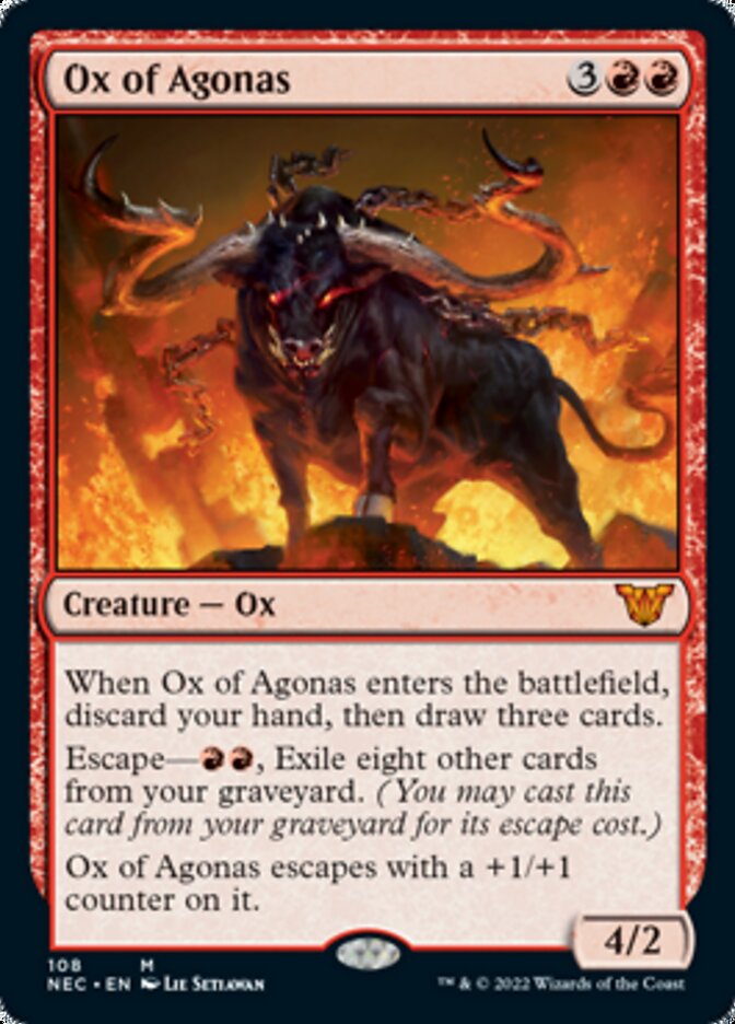 Ox of Agonas [Kamigawa: Neon Dynasty Commander] | Good Games North