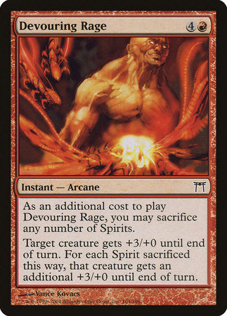 Devouring Rage [Champions of Kamigawa] | Good Games North