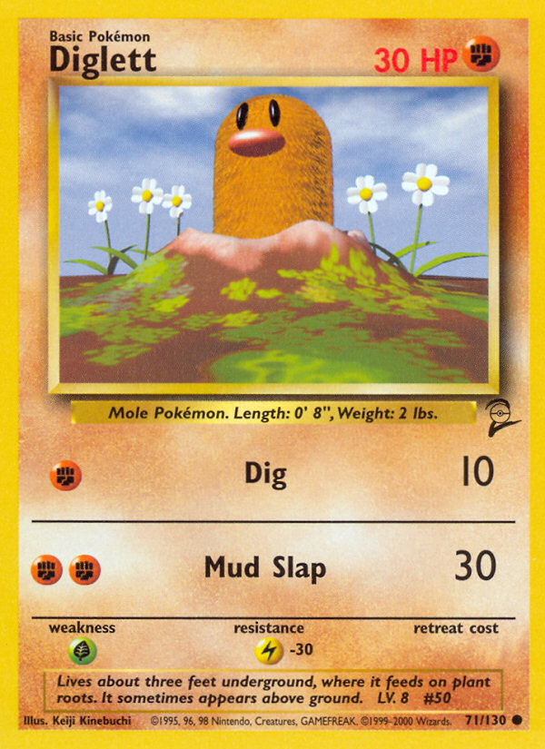 Diglett (71/130) [Base Set 2] | Good Games North