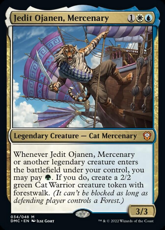 Jedit Ojanen, Mercenary [Dominaria United Commander] | Good Games North