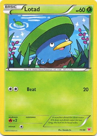 Lotad (11/30) [XY: Trainer Kit 2 - Latias] | Good Games North