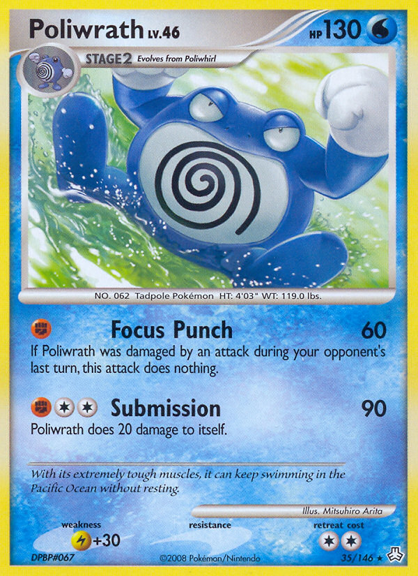 Poliwrath (35/146) [Diamond & Pearl: Legends Awakened] | Good Games North