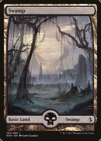 Swamp (252) - Full Art [Amonkhet] | Good Games North