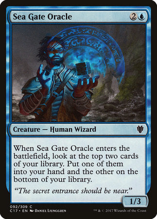 Sea Gate Oracle [Commander 2017] | Good Games North