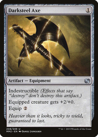 Darksteel Axe [Modern Masters 2015] | Good Games North