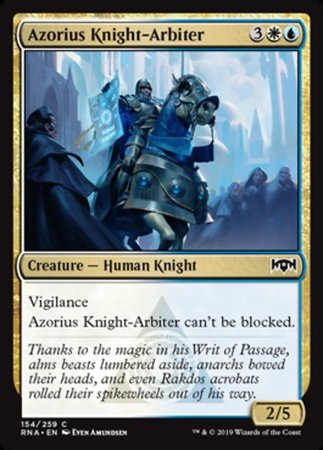 Azorius Knight-Arbiter [Ravnica Allegiance] | Good Games North