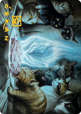 Can't Stay Away Art Card (Gold-Stamped Signature) [Innistrad: Midnight Hunt Art Series] | Good Games North