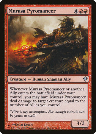 Murasa Pyromancer [Zendikar] | Good Games North