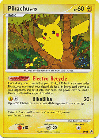 Pikachu (DP16) [Countdown Calendar Promos] | Good Games North