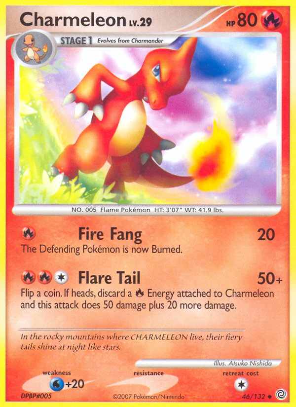 Charmeleon (46/132) [Diamond & Pearl: Secret Wonders] | Good Games North