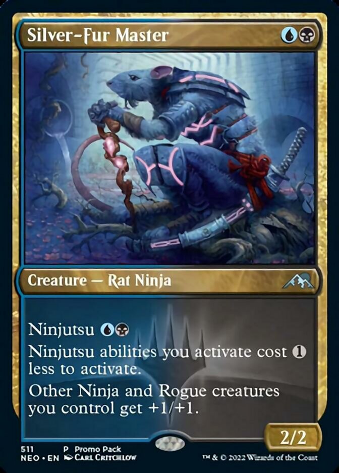 Silver-Fur Master (Promo Pack) [Kamigawa: Neon Dynasty Promos] | Good Games North