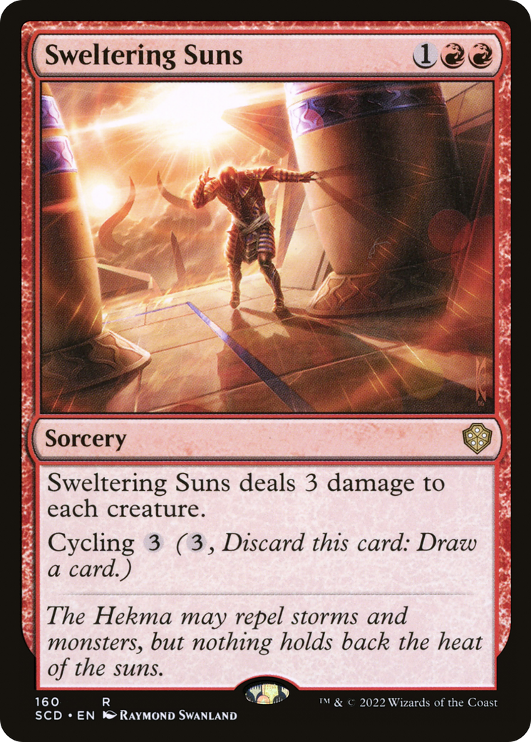 Sweltering Suns [Starter Commander Decks] | Good Games North