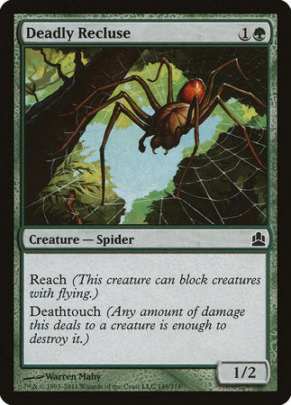 Deadly Recluse [Commander 2011] | Good Games North