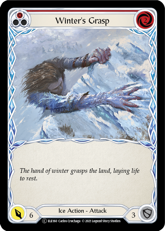 Winter's Grasp (Red) [U-ELE160] Unlimited Normal | Good Games North