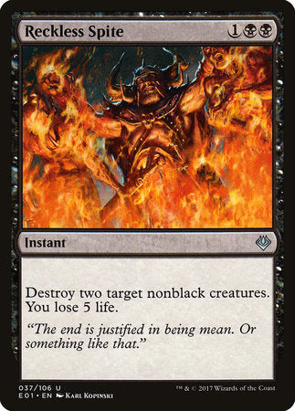 Reckless Spite [Archenemy: Nicol Bolas] | Good Games North