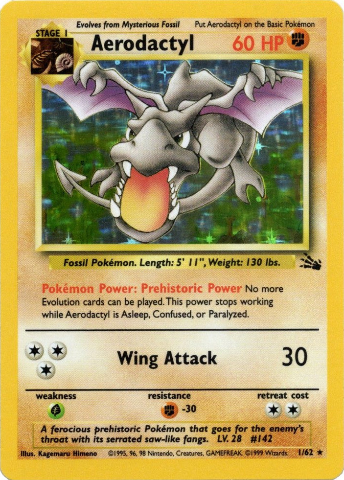 Aerodactyl (1/62) [Fossil Unlimited] | Good Games North