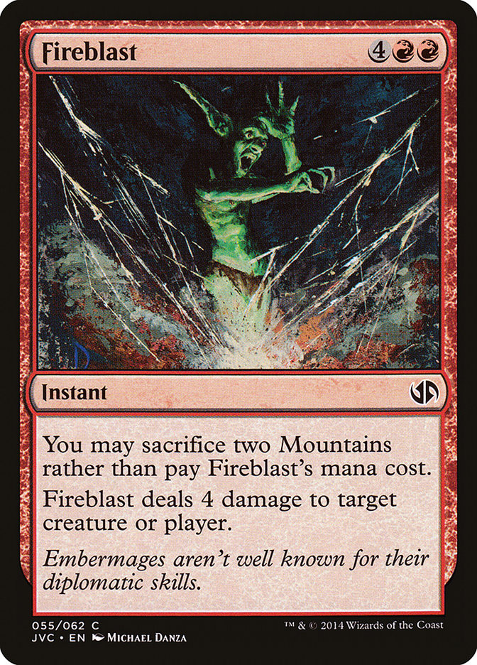 Fireblast [Duel Decks Anthology] | Good Games North