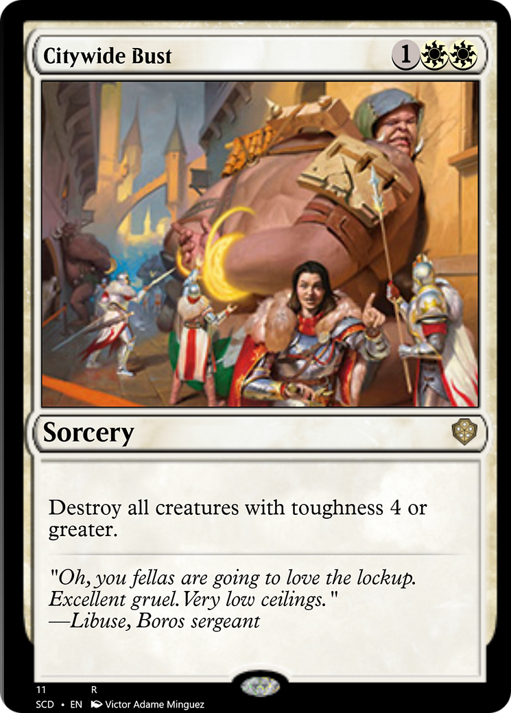 Citywide Bust [Starter Commander Decks] | Good Games North