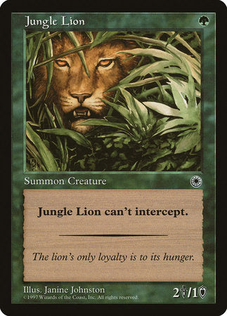 Jungle Lion [Portal] | Good Games North