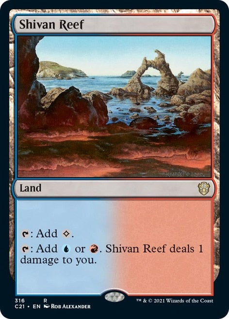 Shivan Reef [Commander 2021] | Good Games North