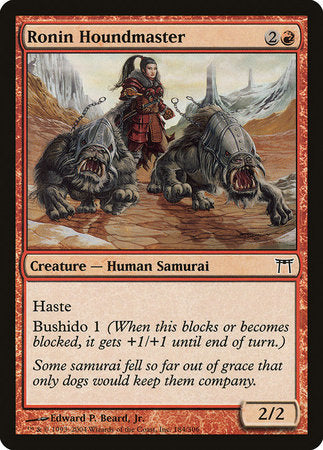 Ronin Houndmaster [Champions of Kamigawa] | Good Games North