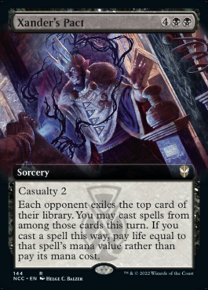 Xander's Pact (Extended Art) [Streets of New Capenna Commander] | Good Games North