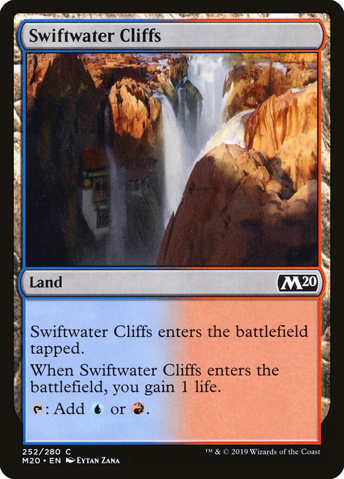 Swiftwater Cliffs [Core Set 2020] | Good Games North