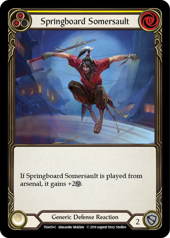 Springboard Somersault [TEA019-C] 1st Edition Normal | Good Games North