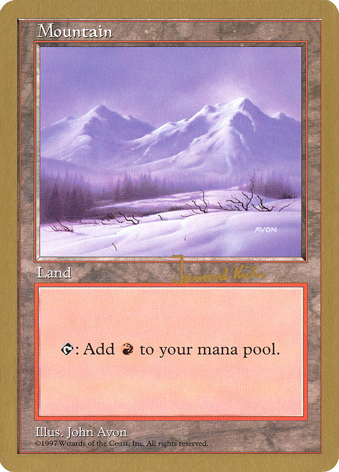 Mountain (jk442) (Janosch Kuhn) [World Championship Decks 1997] | Good Games North