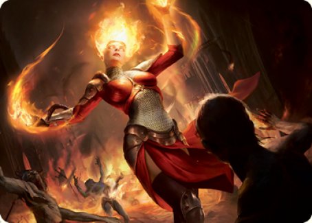 Light Up the Night Art Card [Innistrad: Midnight Hunt Art Series] | Good Games North