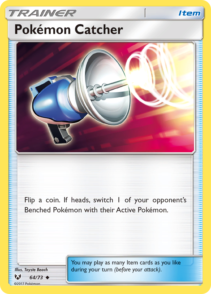 Pokemon Catcher (64/73) [Sun & Moon: Shining Legends] | Good Games North