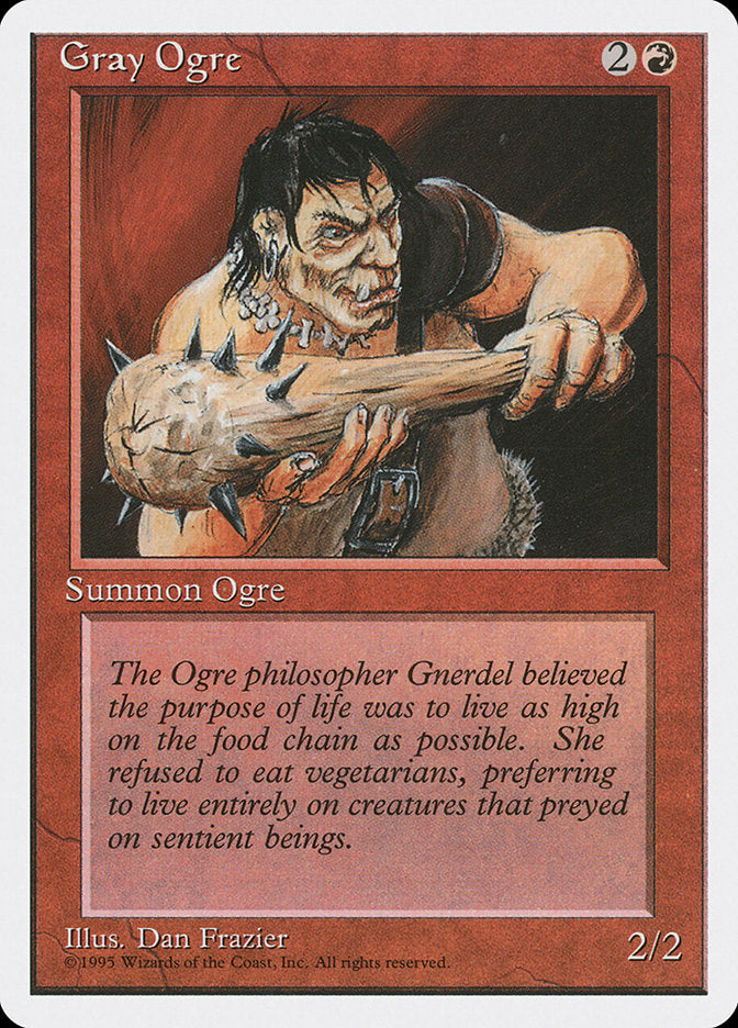 Gray Ogre [Fourth Edition] | Good Games North