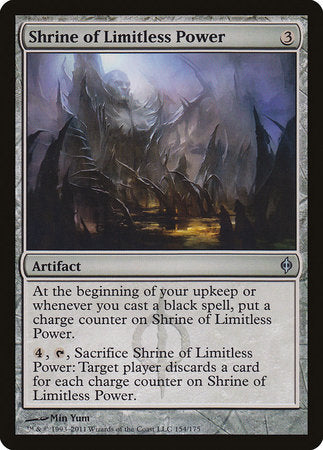 Shrine of Limitless Power [New Phyrexia] | Good Games North