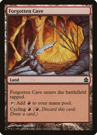 Forgotten Cave [Commander 2011] | Good Games North