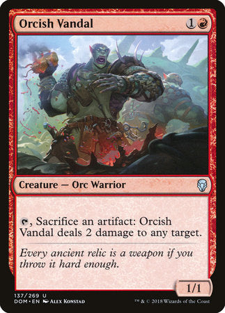 Orcish Vandal [Dominaria] | Good Games North