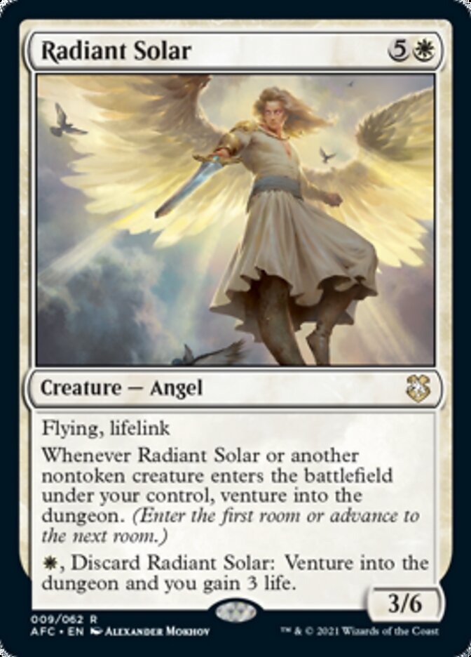 Radiant Solar [Dungeons & Dragons: Adventures in the Forgotten Realms Commander] | Good Games North