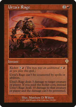 Urza's Rage [Invasion] | Good Games North