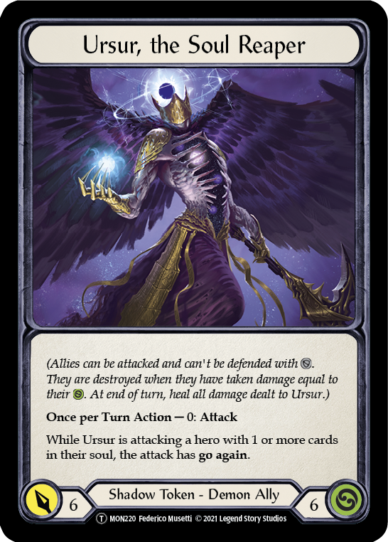 Blasmophet, the Soul Harvester // Ursur, the Soul Reaper [U-MON219 // U-MON220] Unlimited Normal | Good Games North