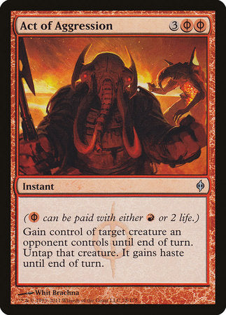 Act of Aggression [New Phyrexia] | Good Games North