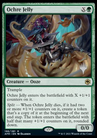 Ochre Jelly (Promo Pack) [Dungeons & Dragons: Adventures in the Forgotten Realms Promos] | Good Games North